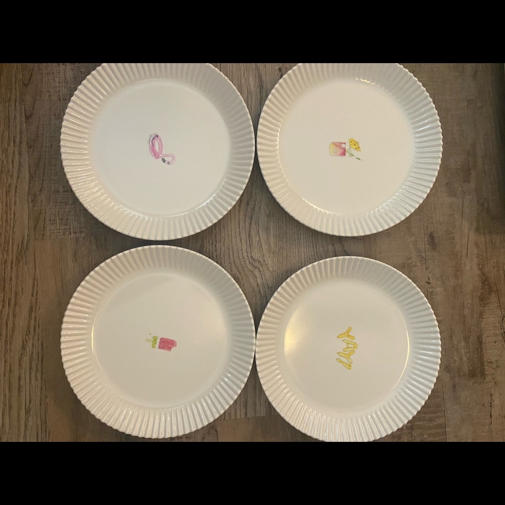 Rae Dunn Summer Plates